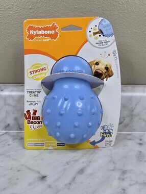 Nylabone Bacon Treatin' Cone Treat Dispensing Durable Chew Toy, Size XLarge